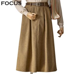 [포커스] 골덴벨티드스커트(FW4J3SK3105)