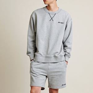 요넥스 테니스 맨투맨 멜란지그레이 245TL009U