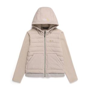 내셔널지오그래픽 N244WFT080 여성 퍼핀 우븐 집업 후드 자켓 BEIGE