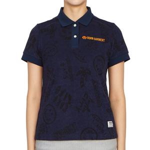 혼가먼트 골프웨어 여성 카라 반팔티셔츠 HCW 3A AP04 NAVY