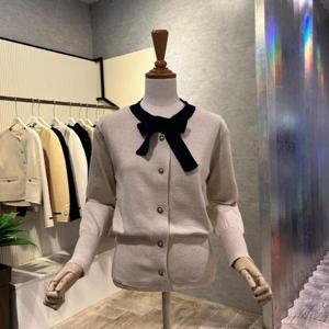 [ab.f.z]AOZ1HY32A_리본넥 단추 볼레로 가디건