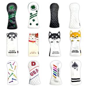 남성 여성 골프채커버 드라이버 우드 유틸 퍼터 클럽 헤드커버