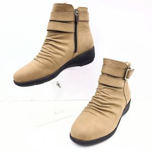 [탠디]여성캐주얼통굽퍼부츠  높이4Ccm  X23510C_GN