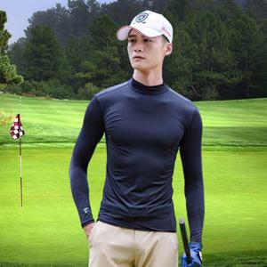 골프이너웨어 남성골프티 상의 티셔츠 이너웨어 쫀쫀 스판 냉감티