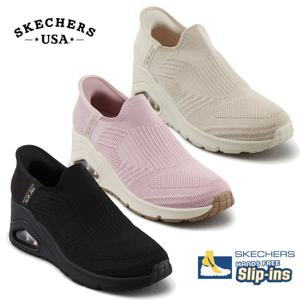 스케쳐스USA 여성 우노 웨지(슬립인스) SC0WFCFX151-153-K