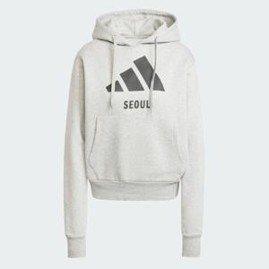 [아디다스(퍼포먼스)]남녀공용 서울 클래식 플리스 후드 티셔츠 JE2728