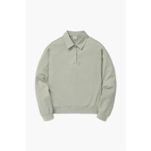 코오롱스포츠  여성 카라 배색 맨투맨 TVTBS24402LKH