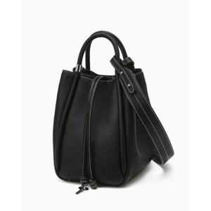 [헤지스ACC] 클래식 블랙 레더 토트겸 숄더백 L HIBA5E184BK