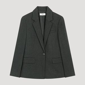 [리스트]싱글 원버튼 슬림 셋업 자켓(TWSJKO80020)