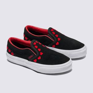 [반스]키즈 Classic Slip-On 클래식 슬립온 하트 블랙 VN000D0JY091