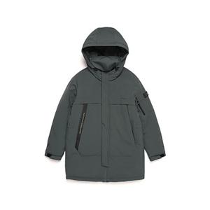 내셔널지오그래픽키즈 N213KPD210 에센셜 야상 패딩 JP DKHAKI