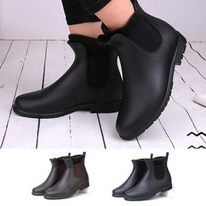 남녀 공용 정장 오피스 앵클 겨울 부츠 첼시 스타일