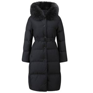 [쥬크] 폭스퍼 벨티드 구스 롱 다운 (Z244PSG181)