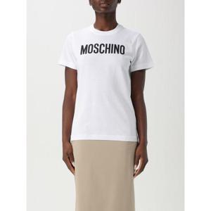 모스키노 반팔 티셔츠 07130541 1001 White