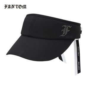 [팬텀] 여성 베이직 리본 썬바이저 221E1CP101_BK