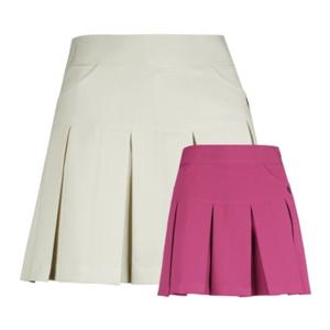 보스케 여성 봄 여름 골프웨어 골프 a라인 데일리 주름 스커트 치마바지