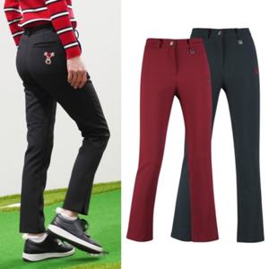 보스케 여성 봄 가을 골프웨어 편한 밴딩 스판 데일리 골프바지 112350