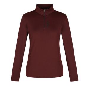 [핑]골프 여성 로고 반집업 긴팔 티셔츠 121D3TR156-WN_BP