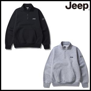 [지프]남여공용 사이바 트임포켓 반집업 맨투맨 티셔츠 JP4TSU848