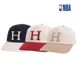 NBA 남녀공용 이니셜자수 반커브챙 소프트볼캡 모자 N255AP275P