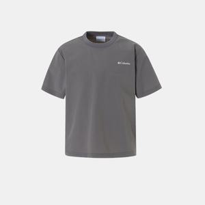 [컬럼비아]키즈 우븐 반팔 티셔츠_그레이 (C62-YMK606)