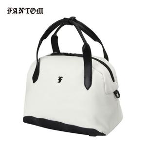 [팬텀] 여성 하프문 배색 토트백 221E1BG103_IV