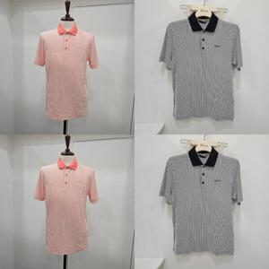 [링스골프]스트라이프져지 엠보카라티셔츠L11D2TO209_IC