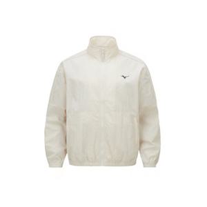 [미즈노(스포츠)]남여공용 나일론 와샤 원단 여유있는 핏 우븐 바람막이 자켓 32YE402546