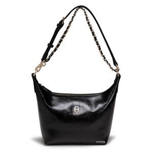 [에스콰이아]25SS 신상 고급라인 크랙 소프트 시크 블랙 반체인 숄더 크로스백 ECESHB660BK