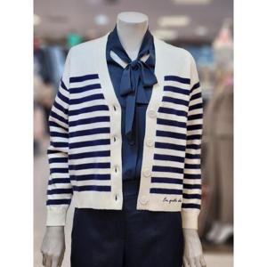 SOUP 세이브존07 스트라이프 브이넥 가디건 VA3GD22
