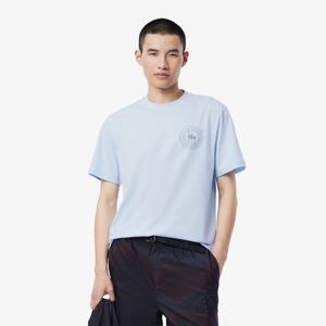 라코스테 공식 남성 퍼프 프린팅 반팔 티셔츠 TH0125-55G T01