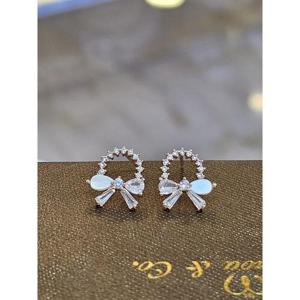 미라클 세이브존03 미라클 리본리스 실버 귀걸이 AGgssd54A