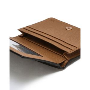 [닥스핸드백] 블랙 브라운 컬러 콤비 DAKS 로고 DBHO5E701BK