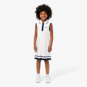 라코스테 공식 키즈 여아 플리츠 폴로 원피스 EJ8410-55G 522