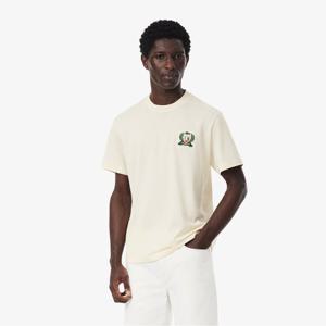 라코스테 공식 남성 MIF 뱃지 반팔 티셔츠 TH0027-55G XFJ