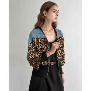 르니앤맥코이 세이브존05 유니크 레어파드 코디 아우터 점퍼 ML10JP404