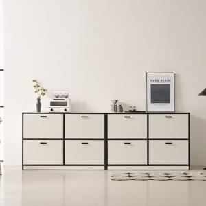 보루네오 마르체 모리 E0등급 2400 폭깊은 서랍장 높은 거실장 세트 BBC510C (착불)