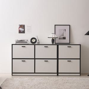 보루네오 마르체 모리 E0등급 1800 폭깊은 서랍장 높은 거실장 세트 BBC507C (착불)