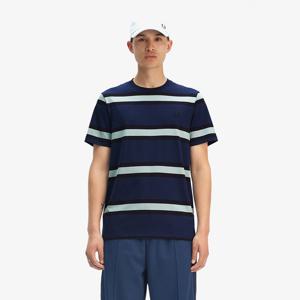 [Sport] 볼드 스트라이프 티셔츠 - 테니스 블루 AFPM2519852-X86