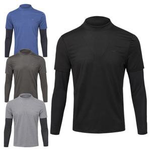 [BFL] 남성 펀칭 반폴라 메쉬 토시 긴팔티셔츠 Model No_CB5001