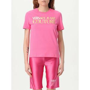 [VERSACE] 라프리마 여성 티셔츠 78HAHE05CJ00E 494 핑크 /6