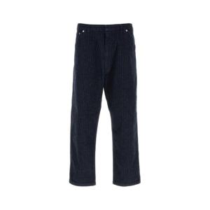 프라다 남성 네이비 데님 자수 진 GEP403SOOO16HD F0008