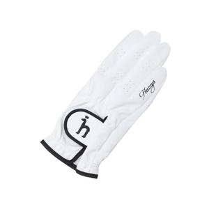 헤지스 골프 여성 25SS 화이트 여성 반양가죽 오른손장갑 HWGV5E302OW