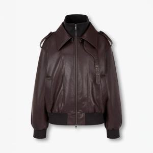 [스튜디오 톰보이]레더 보머 자켓 (9105161A01)