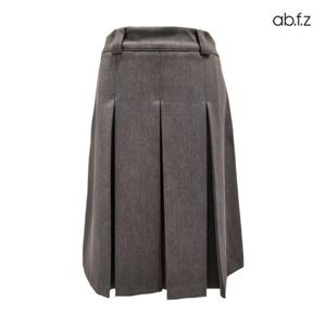 [에이비에프지]미디 기장 주름 스커트 APZ5HS02G