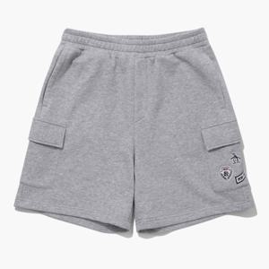 남성 피터보기 에센셜 스웻 숏팬츠 멜란지그레이(MQ221PSP41)