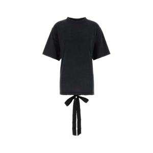 발렌시아가 여성 그레이 면 반팔 티셔츠 831584TSVC1 1041