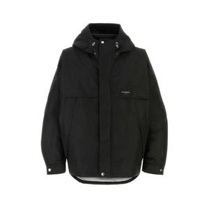 우영미 남성 블랙 파카 패딩 W251JP11 921B