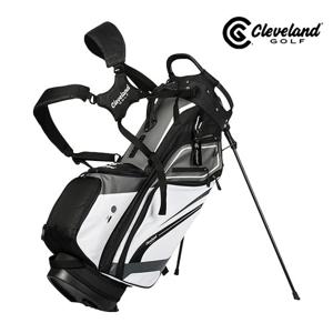 클리브랜드 CG 남성용 경량 골프 스탠드백 화이트/그레이