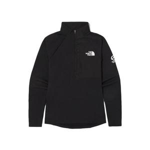 노스페이스 여성 SUMMIT MAKALU L/S ZIP TEE RNT7LQ80A-BLK